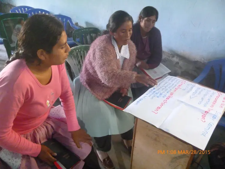 Capacitación en Antarpa Grande/Antarpaćhu yaćhayächin